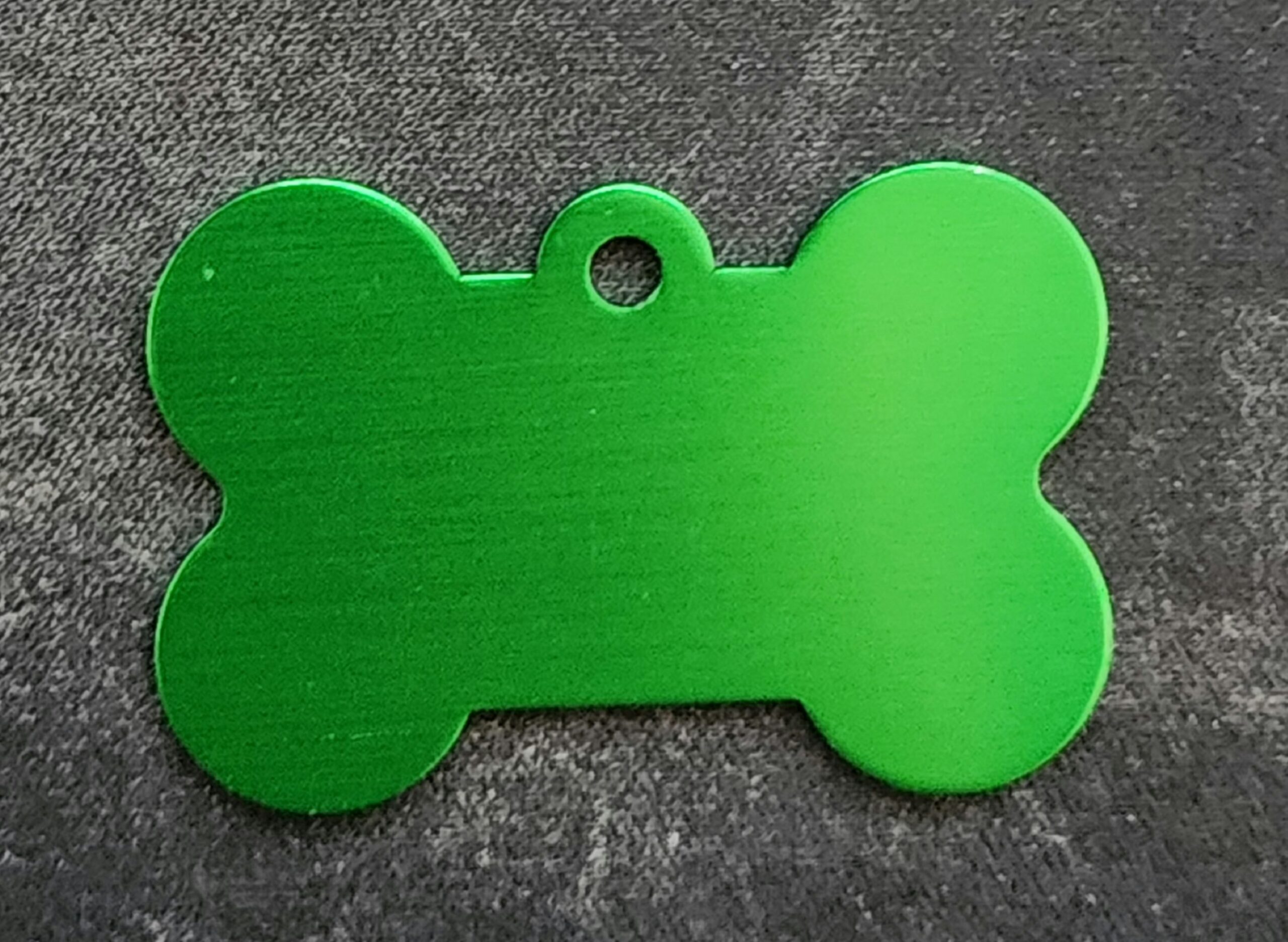 Aluminum Dog Bone Pet Tag - Image 3